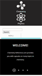 Mobile Screenshot of chemistry-reference.com